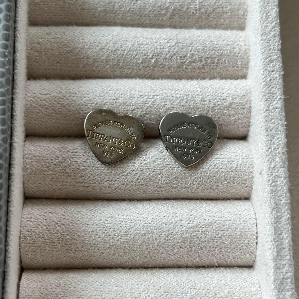 Tiffany Heart Earrings